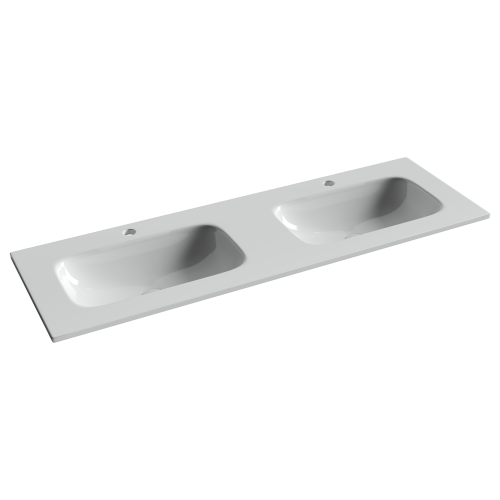 Раковина из сантехнического фарфора Ceramica Nova GRACE CN7022 140х50 накладная цвет белый